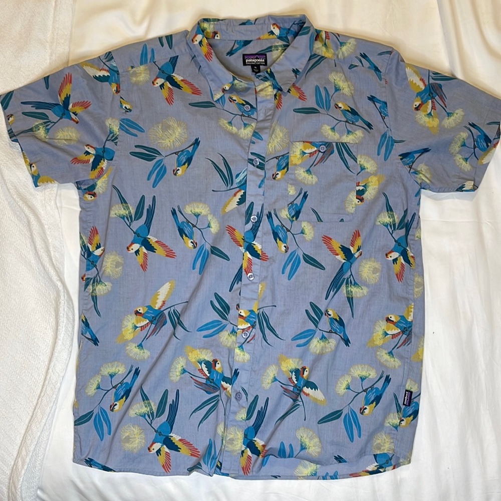 Patagonia Go To short sleeve button up XL